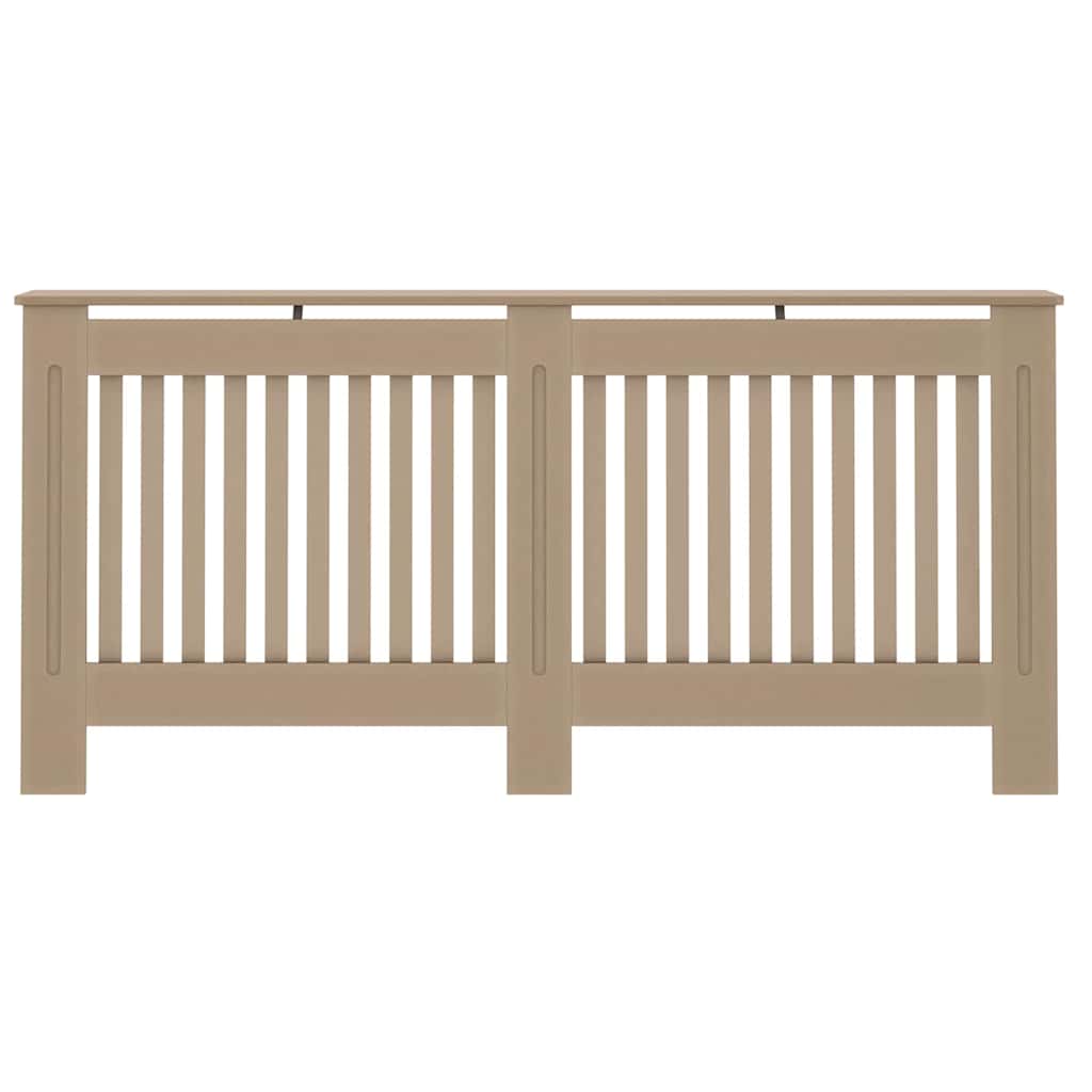 Copertura per radiatori 2 pcs Marrone 172x19x81,5cm