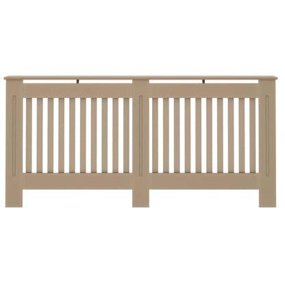 Copertura per radiatori 2 pcs Marrone 172x19x81,5cm