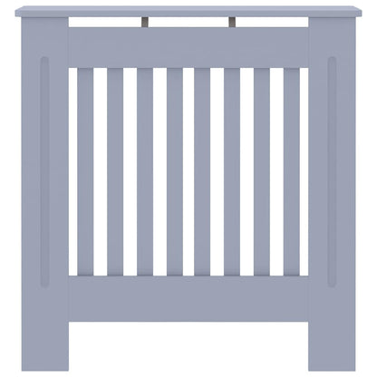 Copertura per radiatori 2 pcs Grigio 78x19x81,5cm