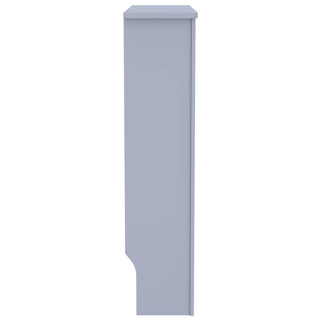 Copertura per radiatori 2 pcs Grigio 78x19x81,5cm