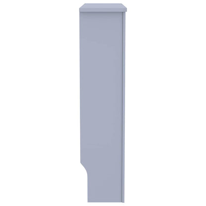 Copertura per radiatori 2 pcs Grigio 78x19x81,5cm