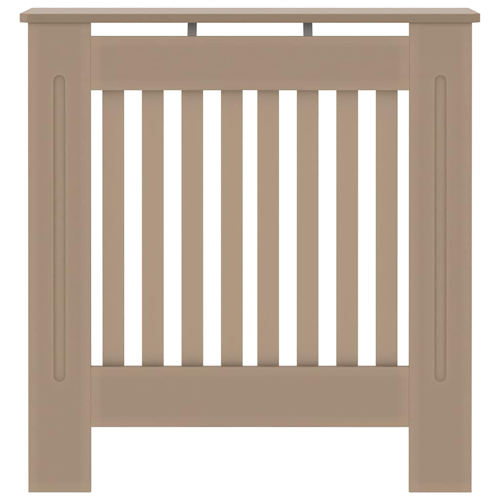 Copertura per radiatori 2 pcs Marrone 78x19x81,5cm