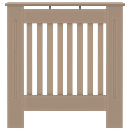 Copertura per radiatori 2 pcs Marrone 78x19x81,5cm