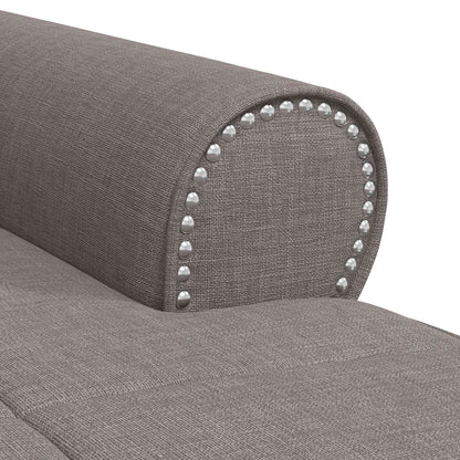 Chaise Lounge con cuscino Talpa 91 x 157 x 91 cm Tessuto