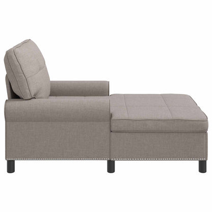 Chaise Lounge con cuscino Talpa 91 x 157 x 91 cm Tessuto