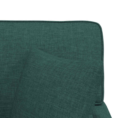 Chaise Longe con Gonna Verde Scuro 91 x 157 x 91 cm Tessuto