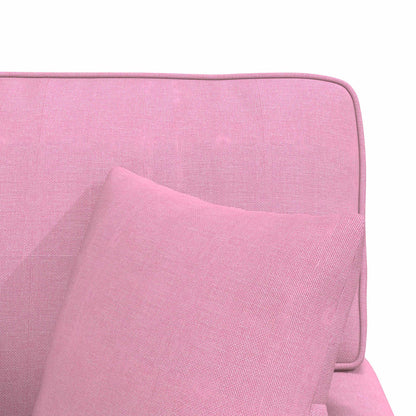 Chaise Longe con Gonna Rosa 91 x 157 x 91 cm Tessuto