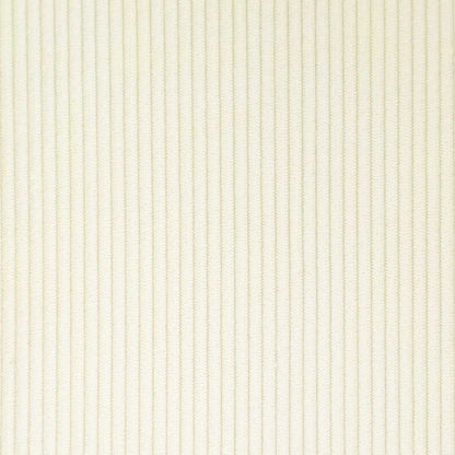 Chaise Longe con Gonna Crema 91 x 157 x 91 cm Tessuto a Costine