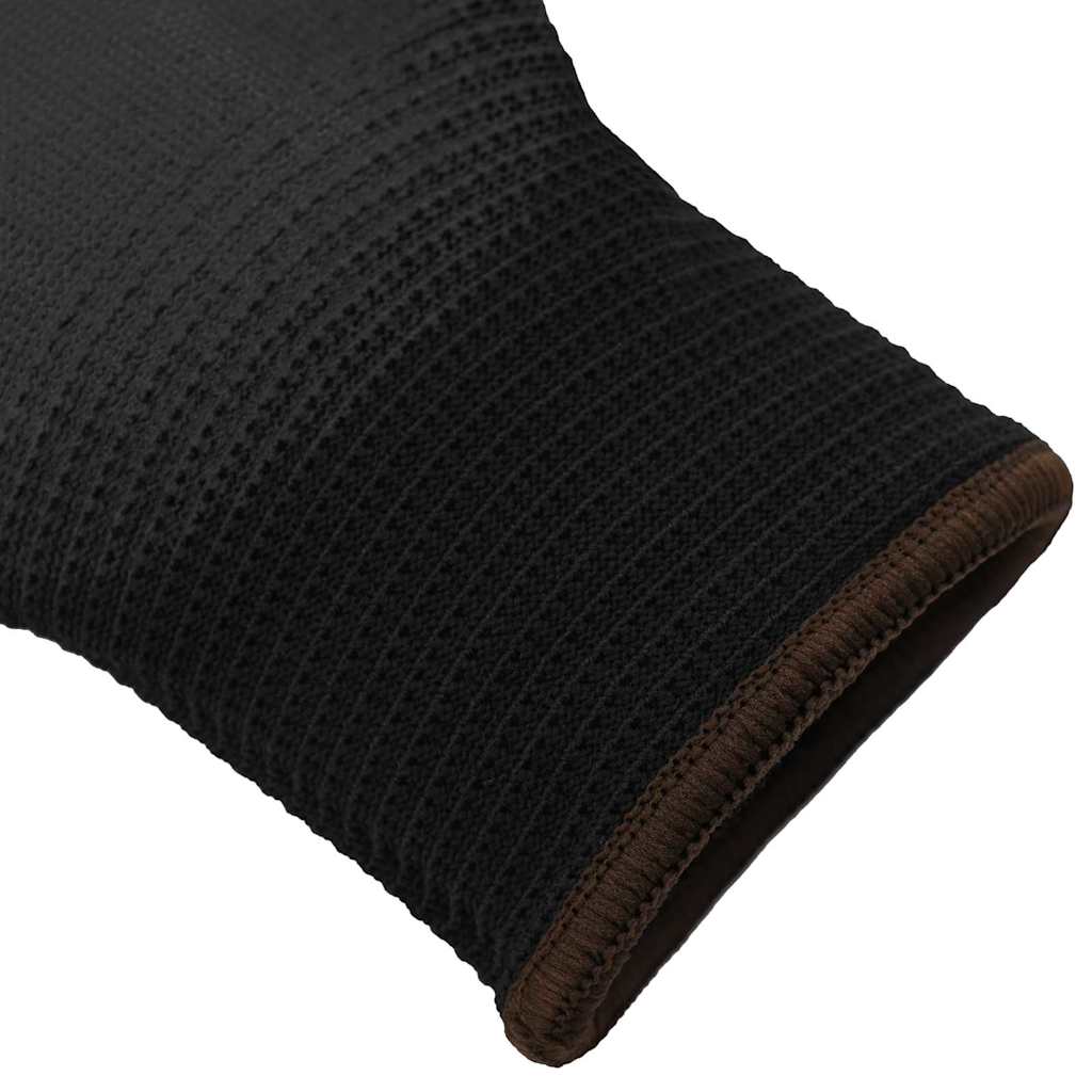 Guanti da Lavoro 12 pcs Nero 8 / m Poliestere | homemem39