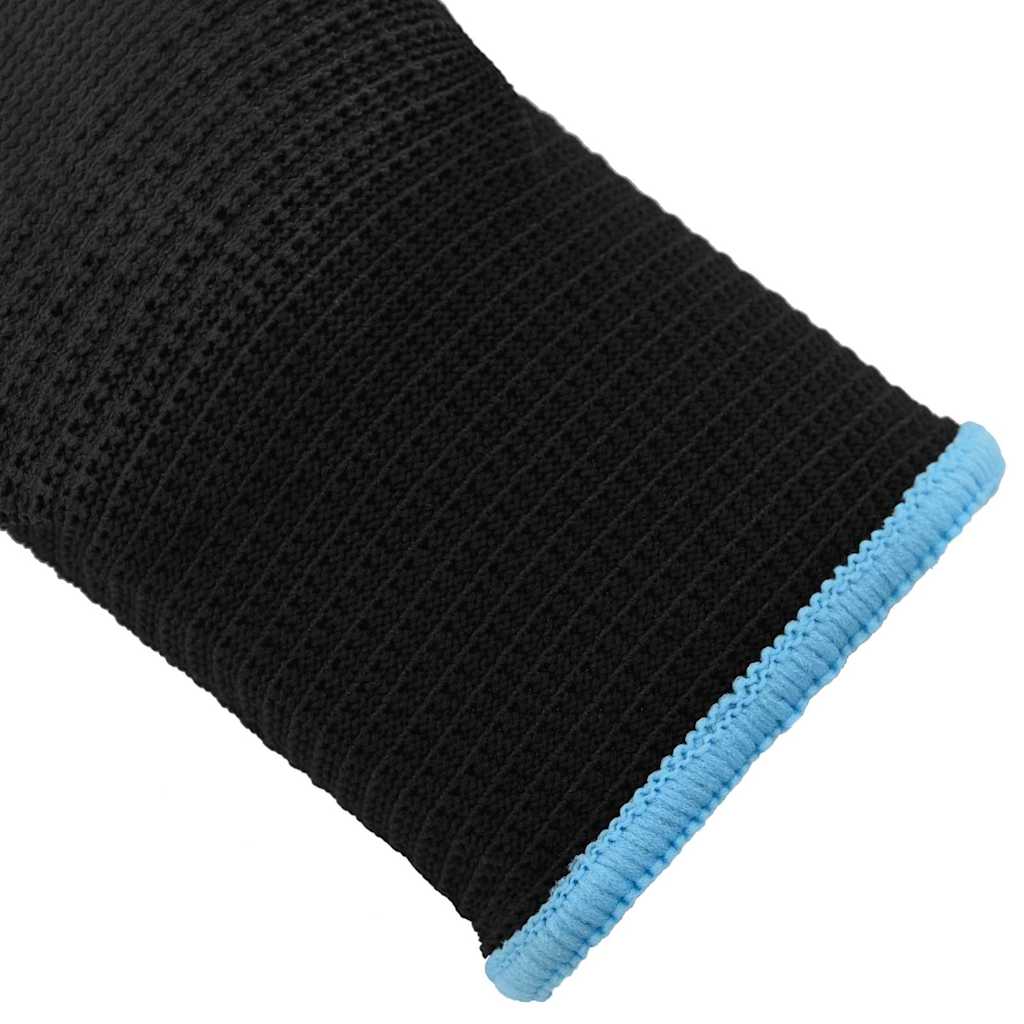 Guanti da Lavoro 24 pcs Nero 9 / l Poliestere | homemem39