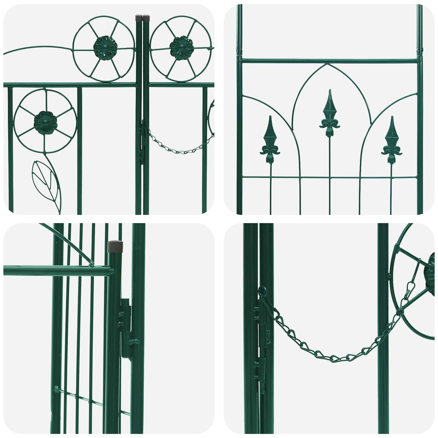 Arco da Giardino con blocco Verde 102 x 50 x 218 cm