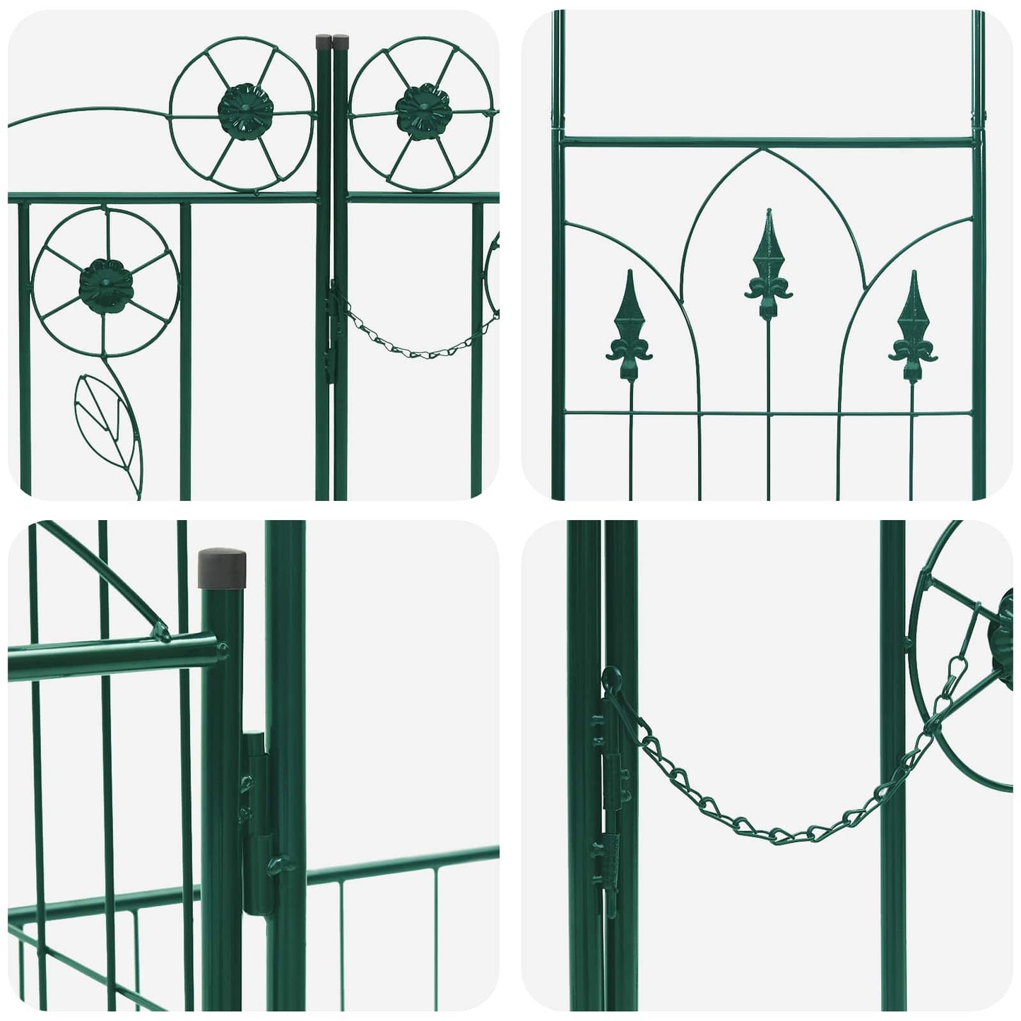 Arco da Giardino con blocco Verde 203 x 50 x 218 cm