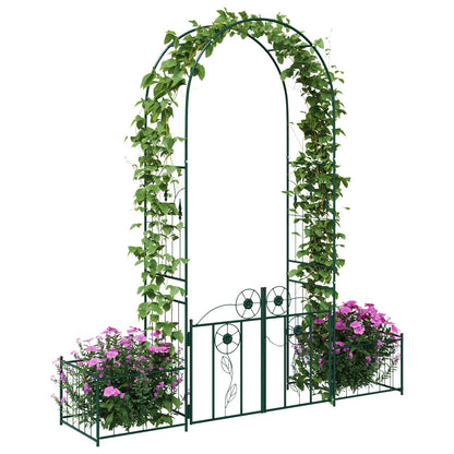 Arco da Giardino con blocco Verde 203 x 50 x 218 cm