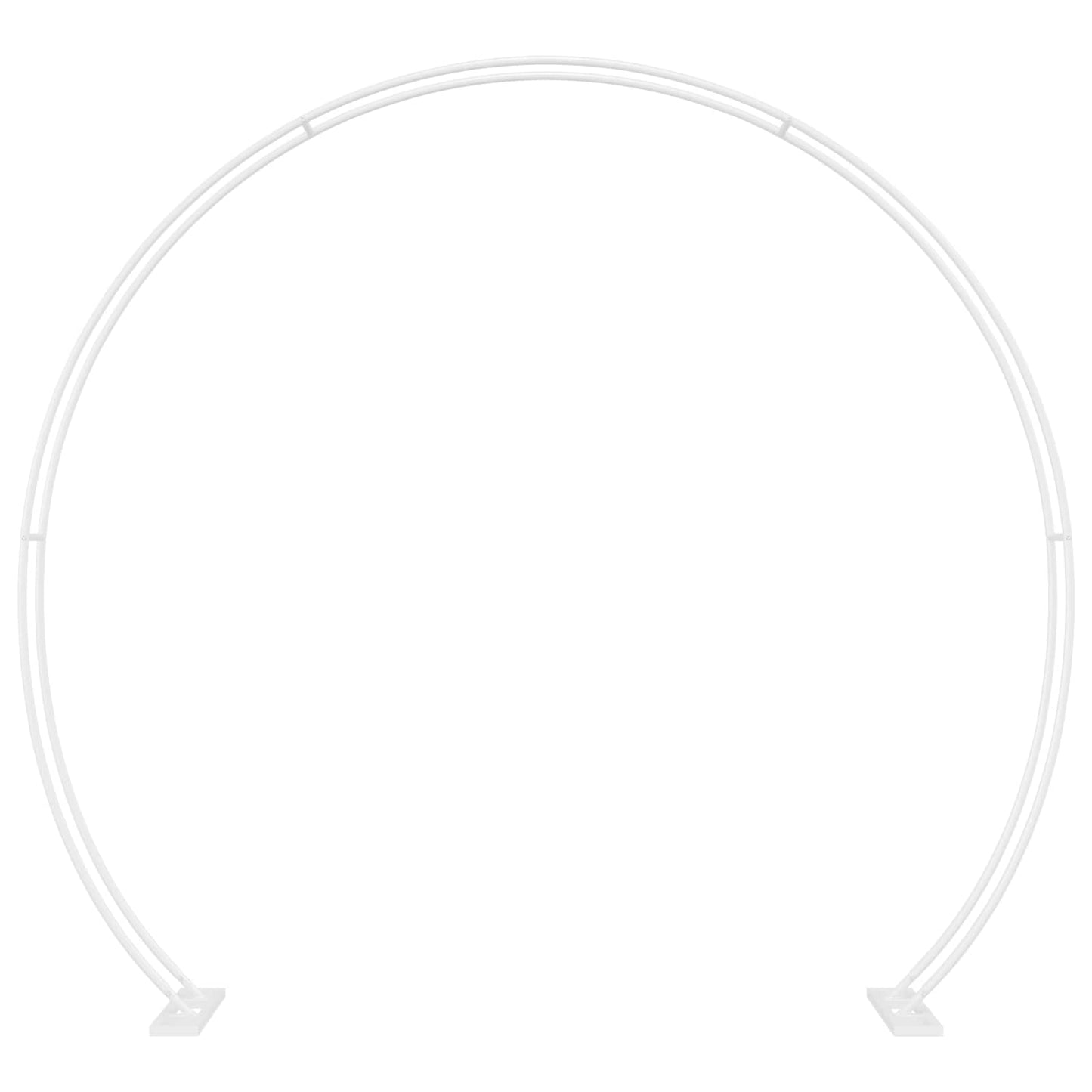 Arco Nuziale Bianco 223 x 45 x 201 cm Acciaio
