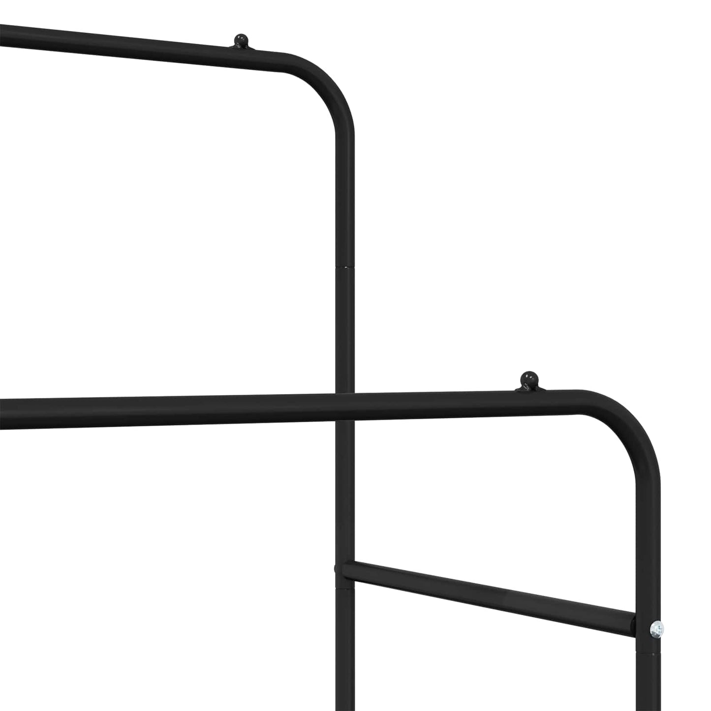 Stendibiancheria con lo scaffale Nero 80 x 53 x 156 cm