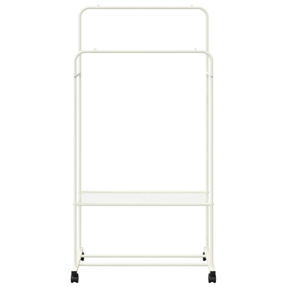 Stendibiancheria con lo scaffale Bianco 80 x 53 x 156 cm