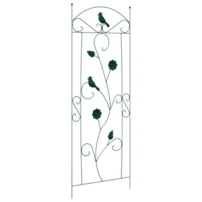 Recinzione per Giardino 3 pcs Verde 112 x 40 cm Acciaio