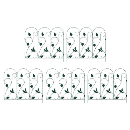 Recinzione per Giardino Traliccio Verde 307 x 54,5 x 0,3 cm