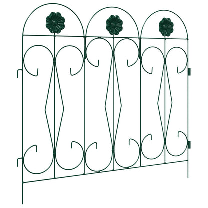 Recinzione per Giardino Traliccio Verde 305,5 x 55,5 x 0,3 cm
