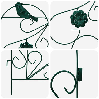 Recinzione per Giardino Traliccio Verde 308,5 x 54,5 x 0,3 cm