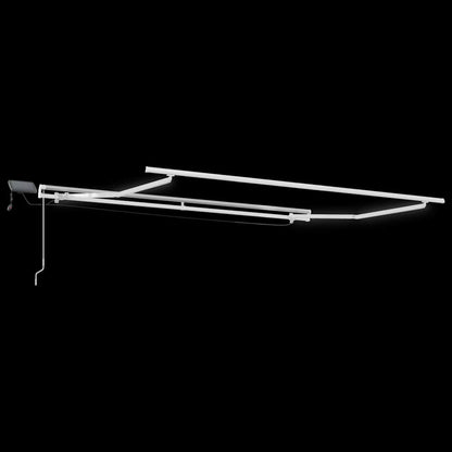 Tenda Retrattile Blu e Bianco 350 x 250 cm | homemem39