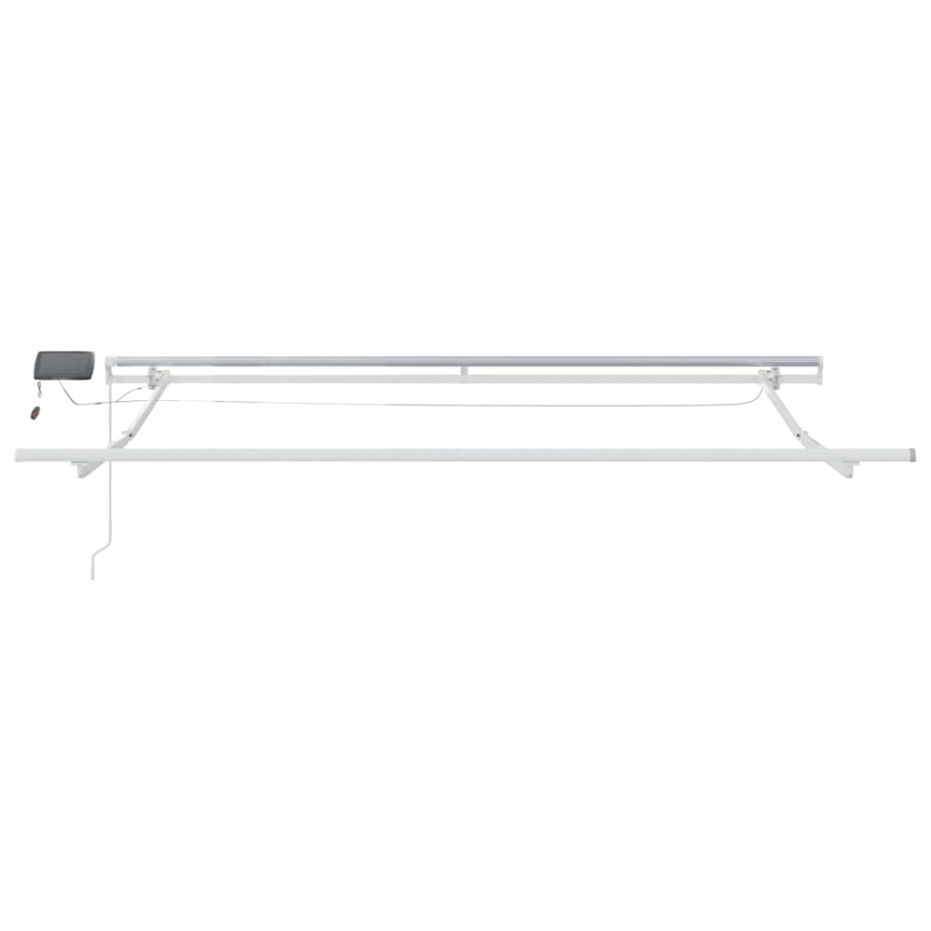 Tenda Retrattile Blu e Bianco 350 x 250 cm | homemem39