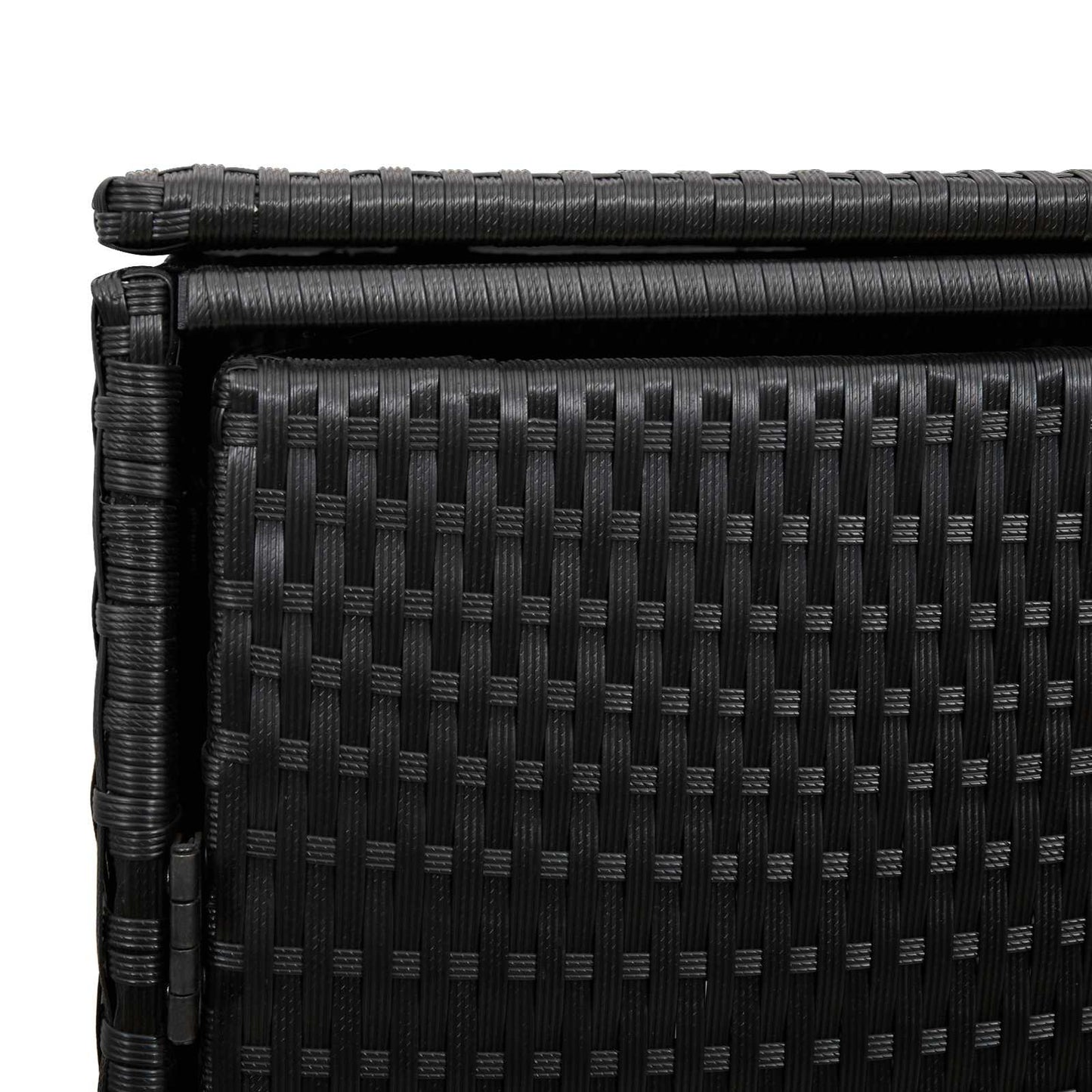 Cassa per Spazzatura Nero 65 x 80 x 115 cm Polietilene | homemem39