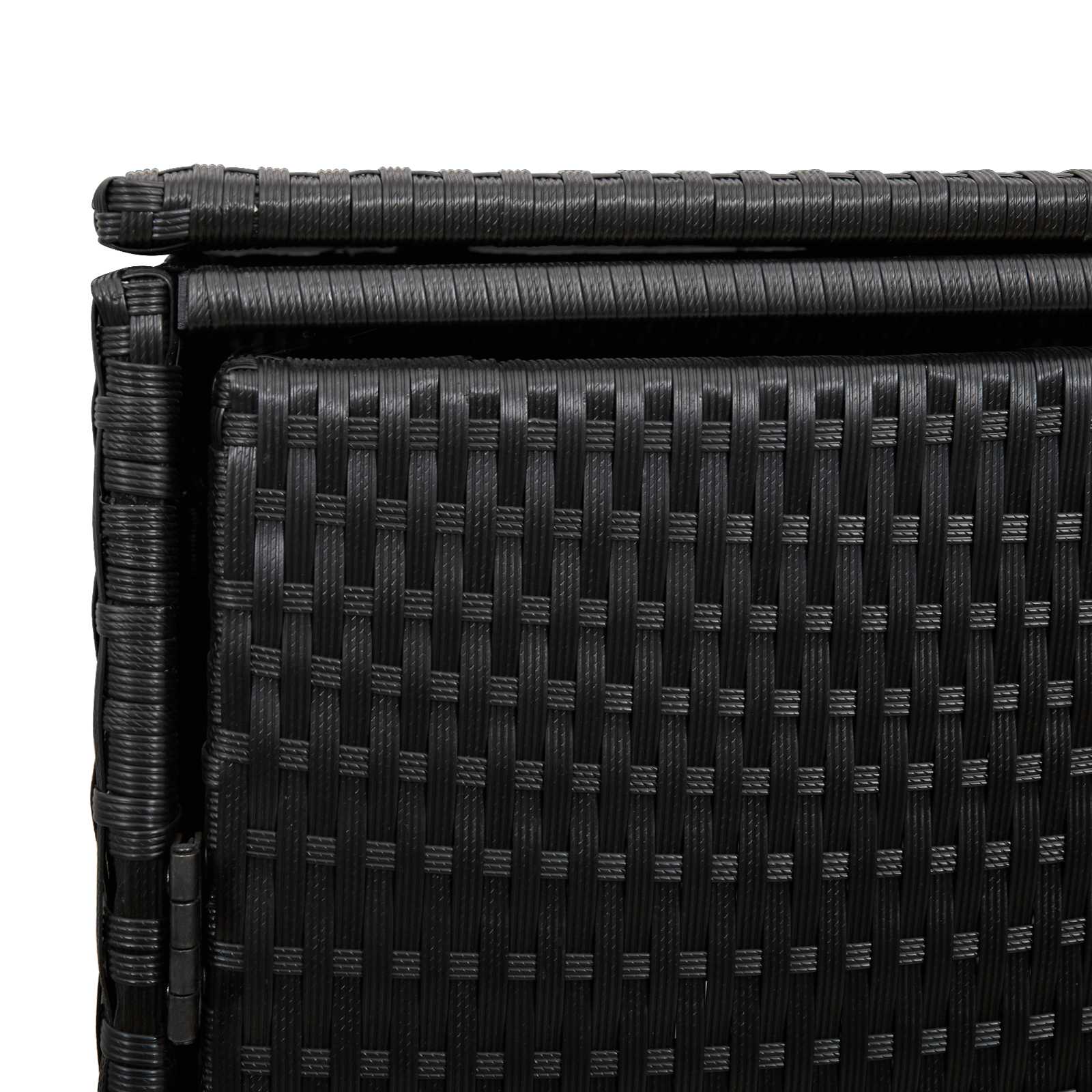 Cassa per Spazzatura Nero 65 x 80 x 115 cm Polietilene | homemem39