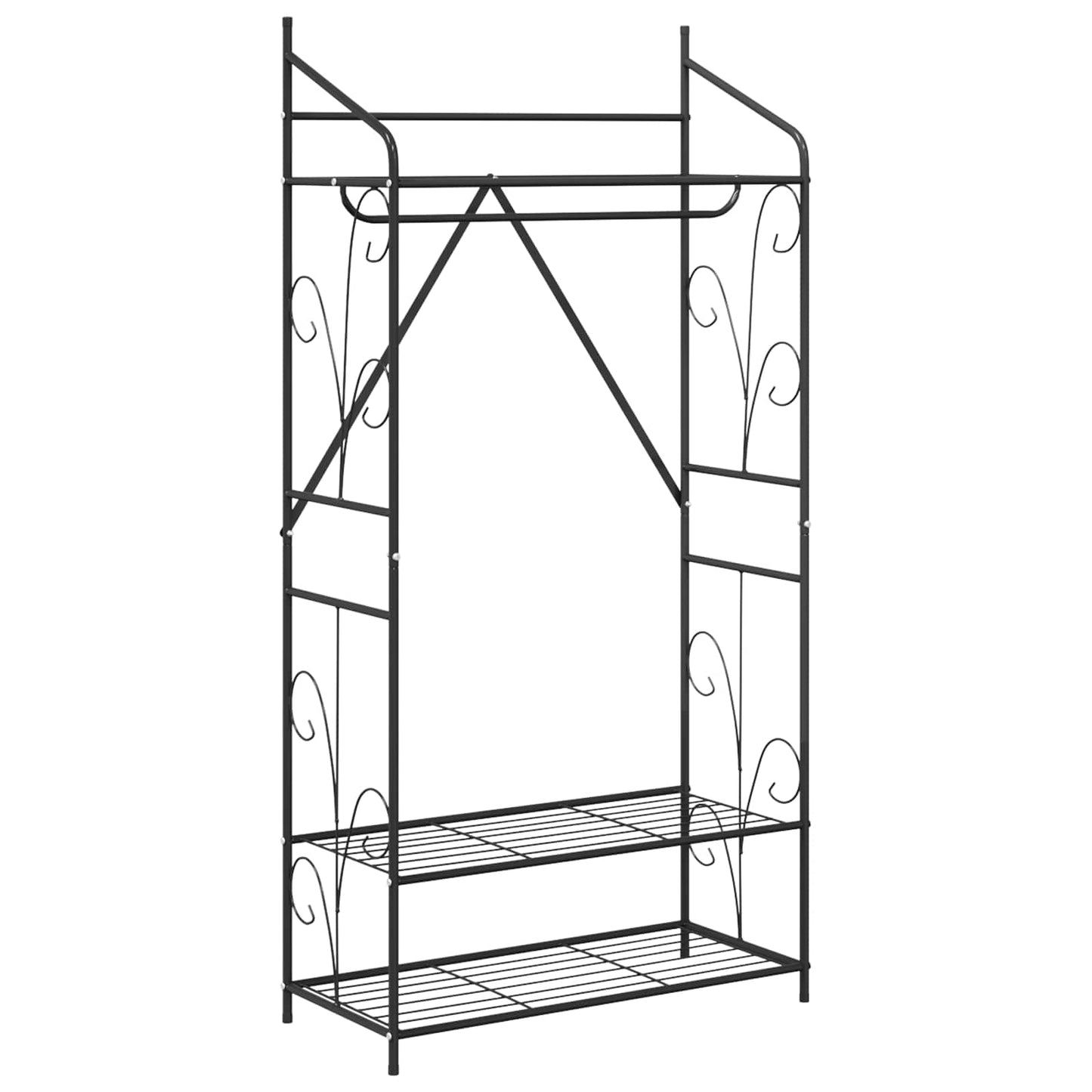 Armadio Aperto Tinta unita 2 pcs 78 x 36 x 158 cm | homemem39