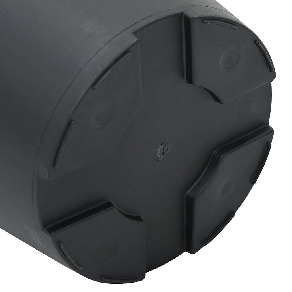 Vasi per Piante 6 pcs Nero Ø 15 x 12 cm Plastica | homemem39