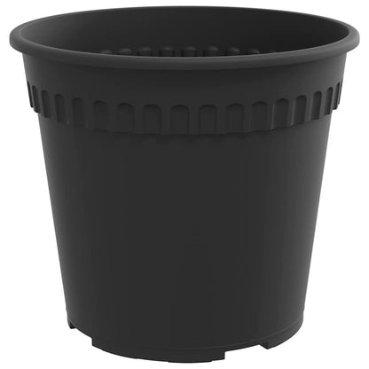 Vasi per Piante 6 pcs Nero Ø 19 x 16 cm Plastica | homemem39