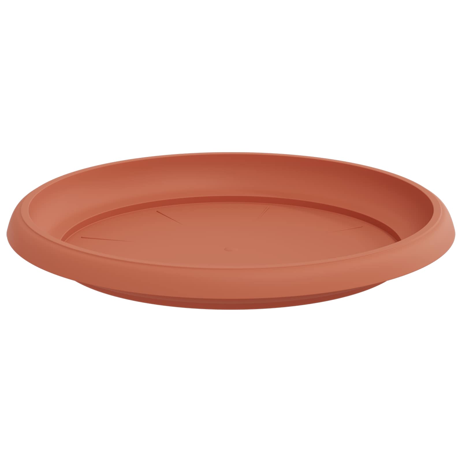 Vasi per Piante 6 pcs Rosso Mattone Ø 30 x 25 cm Plastica | homemem39