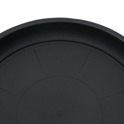 Vasi per Piante 6 pcs Nero Ø 30 x 25 cm Plastica | homemem39