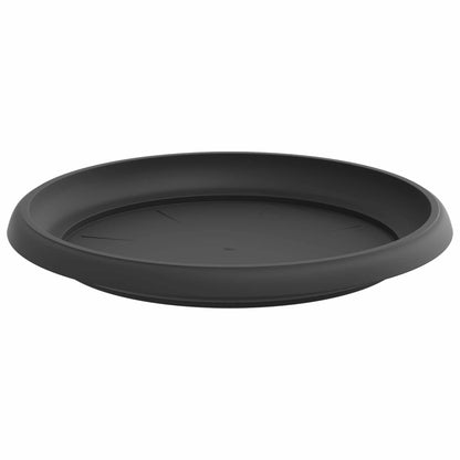 Vasi per Piante 6 pcs Nero Ø 30 x 25 cm Plastica | homemem39