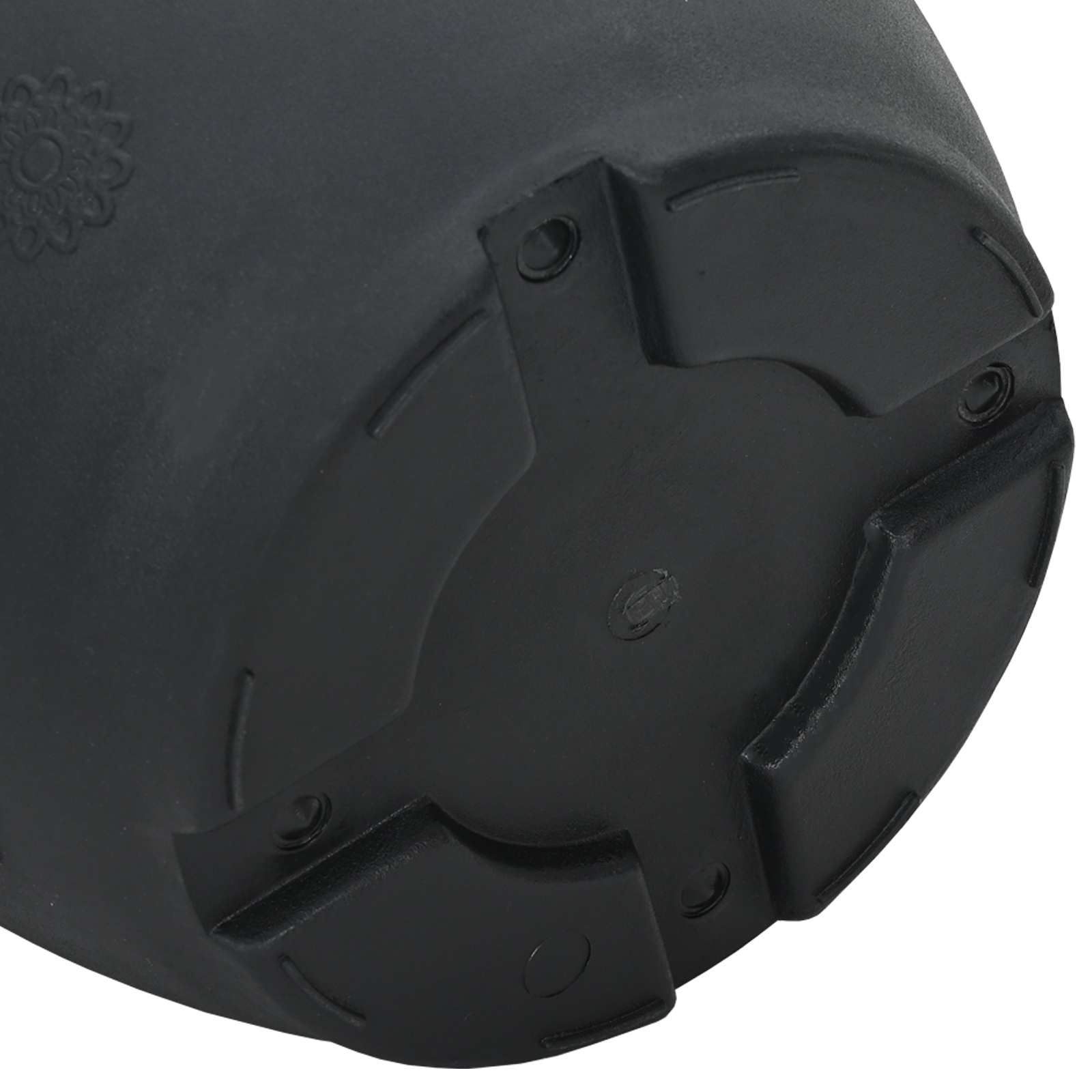 Vasi per Piante 6 pcs Nero Ø 34 x 28 cm Plastica | homemem39