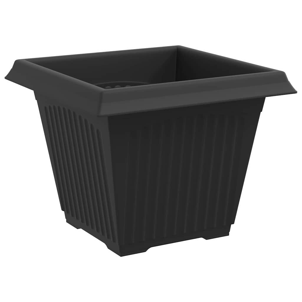 Vasi per Piante 6 pcs Nero 38 x 38 x 30 cm Plastica | homemem39