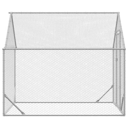 Gabbia per polli Argento 200 x 170 x 177 cm Acciaio zincato | homemem39