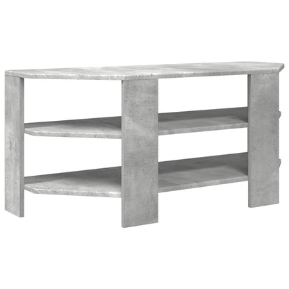 MobileTVAngolare Grigio cemento 102x40,5x45cm Legno multistrato | homemem39