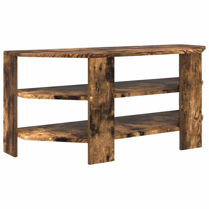 MobileTVAngolare Rovere fumé 102x40,5x45cm Legno multistrato | homemem39