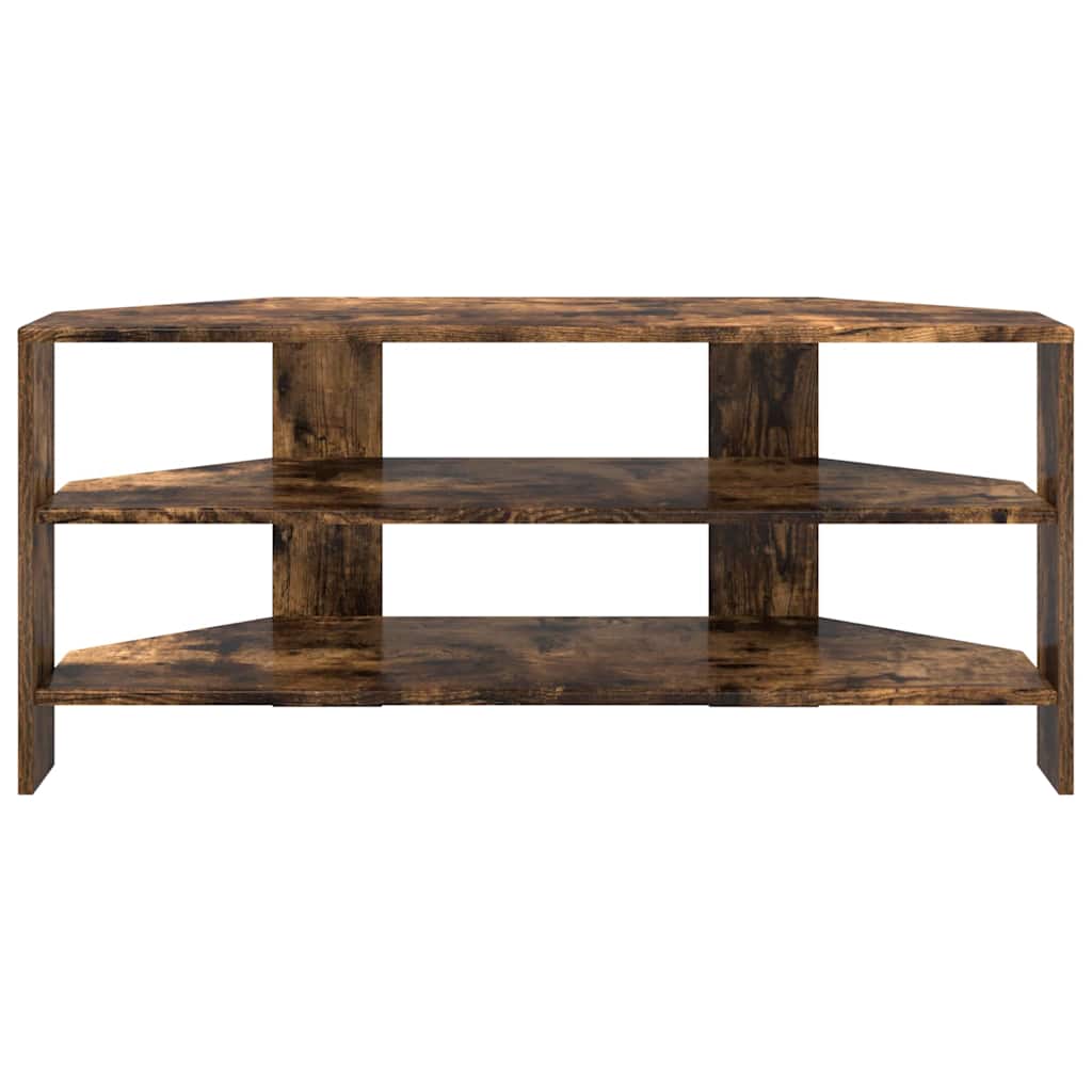 MobileTVAngolare Rovere fumé 102x40,5x45cm Legno multistrato | homemem39