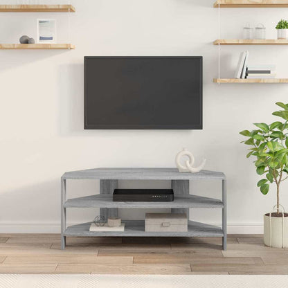 MobileTVAngolare Grigio Sonoma 102x40,5x45cm Legno multistrato | homemem39