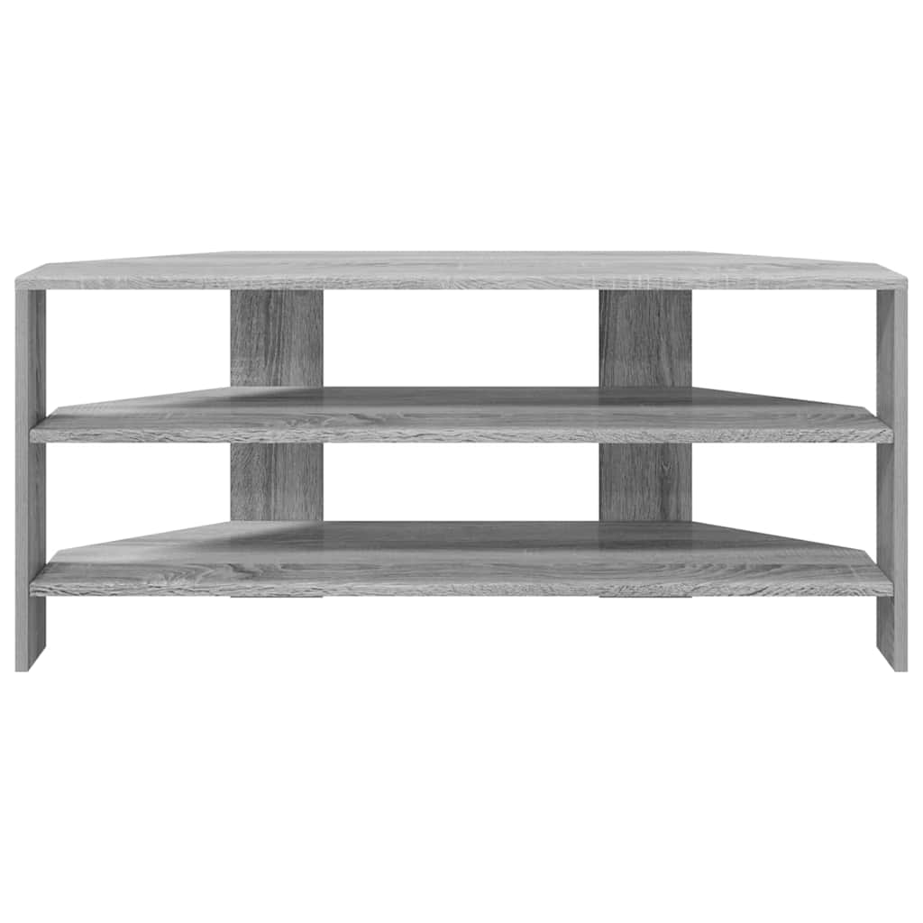 MobileTVAngolare Grigio Sonoma 102x40,5x45cm Legno multistrato | homemem39