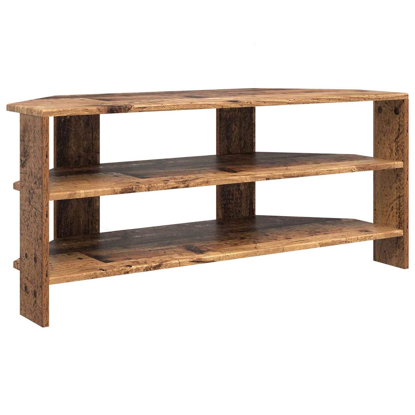 MobileTVAngolare 102x40,5x45cm Legno vecchio