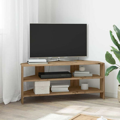MobileTVAngolare 102x40,5x45cm Rovere artigianale
