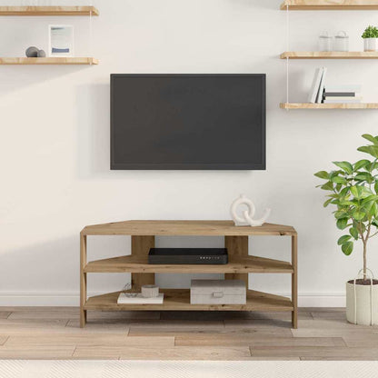 MobileTVAngolare 102x40,5x45cm Rovere artigianale