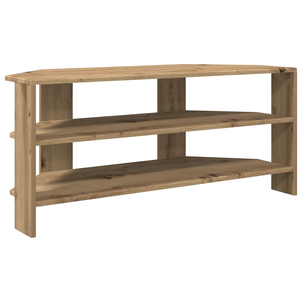 MobileTVAngolare 102x40,5x45cm Rovere artigianale