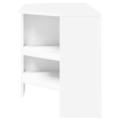 MobileTVAngolare Bianco 102 x 40,5 x 45 cm Legno multistrato