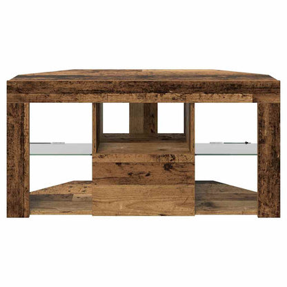 Mobile TV LED Angolare 100 x 40 x 50 cm Legno vecchio | homemem39
