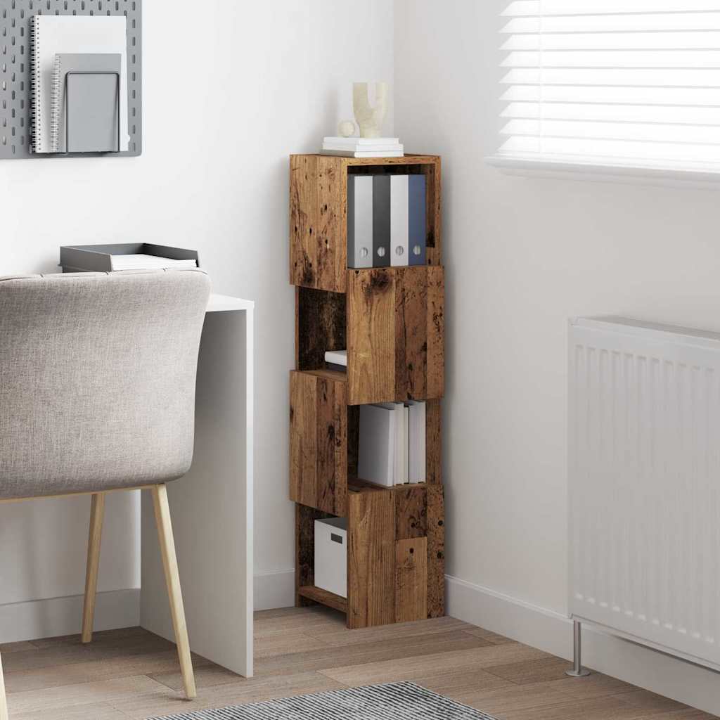 Mobile angolare 25,5x25x102cm Legno ingegnerizzato | homemem39