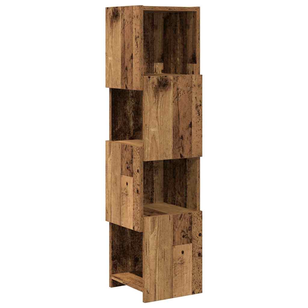 Mobile angolare 25,5x25x102cm Legno ingegnerizzato | homemem39